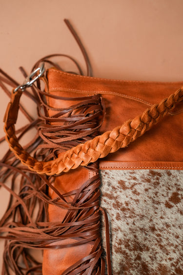 Fringe + Hide Tote